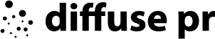 Diffuse PR Logo Black